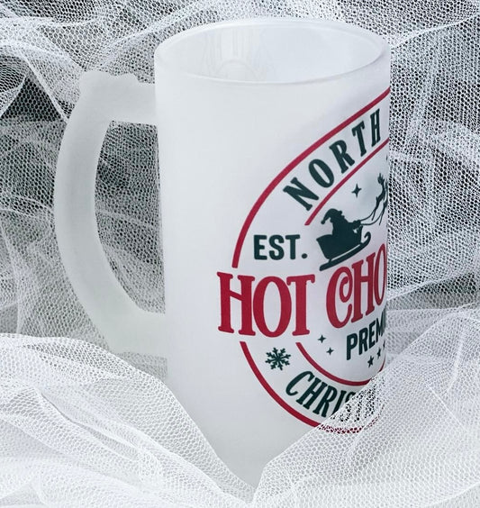 16oz Glass Hot Chocolate Tankard