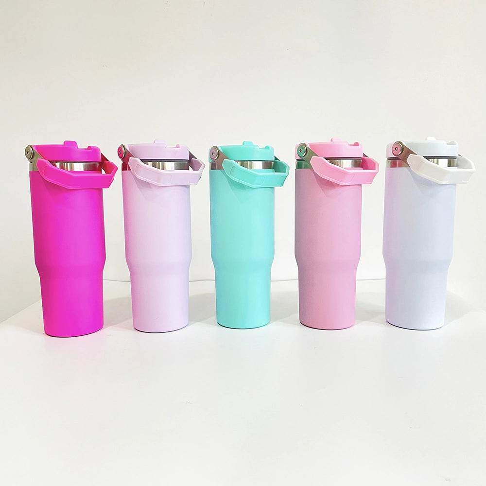 30oz Insulated Tumbler with Swing Handle