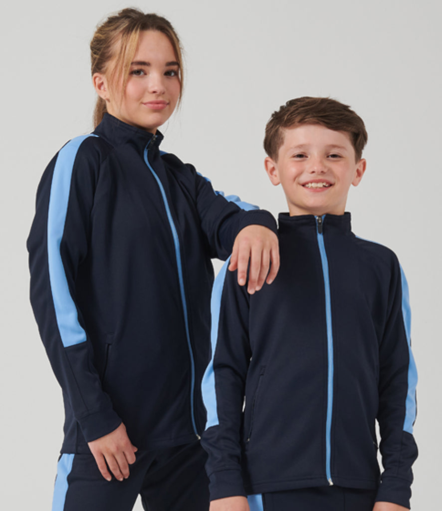 Full Zip Knitted Tracksuit Top - Kids