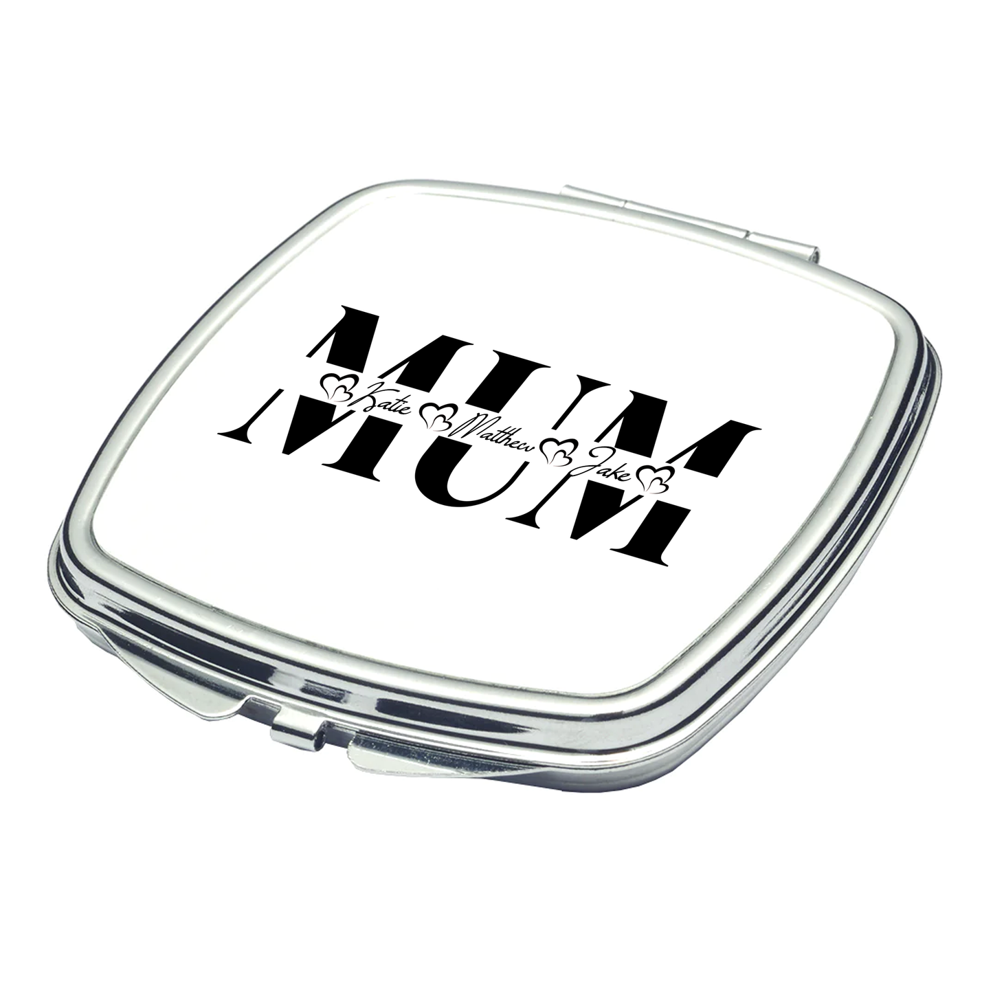 'Mum' Personalised Compact Mirror