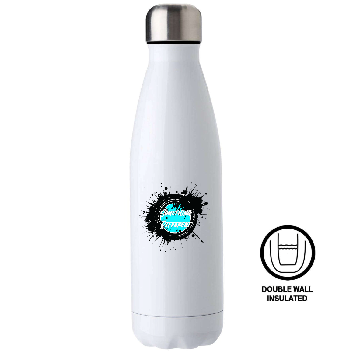 Double Wall Bowling Pin Water Bottle - 500ml