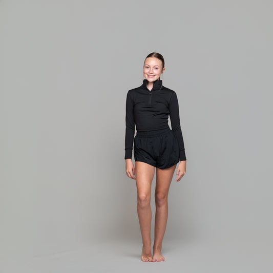 Adults Long Sleeve Zip Crop Top – Dance & Activewear Jacket