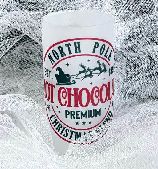 16oz Glass Hot Chocolate Tankard