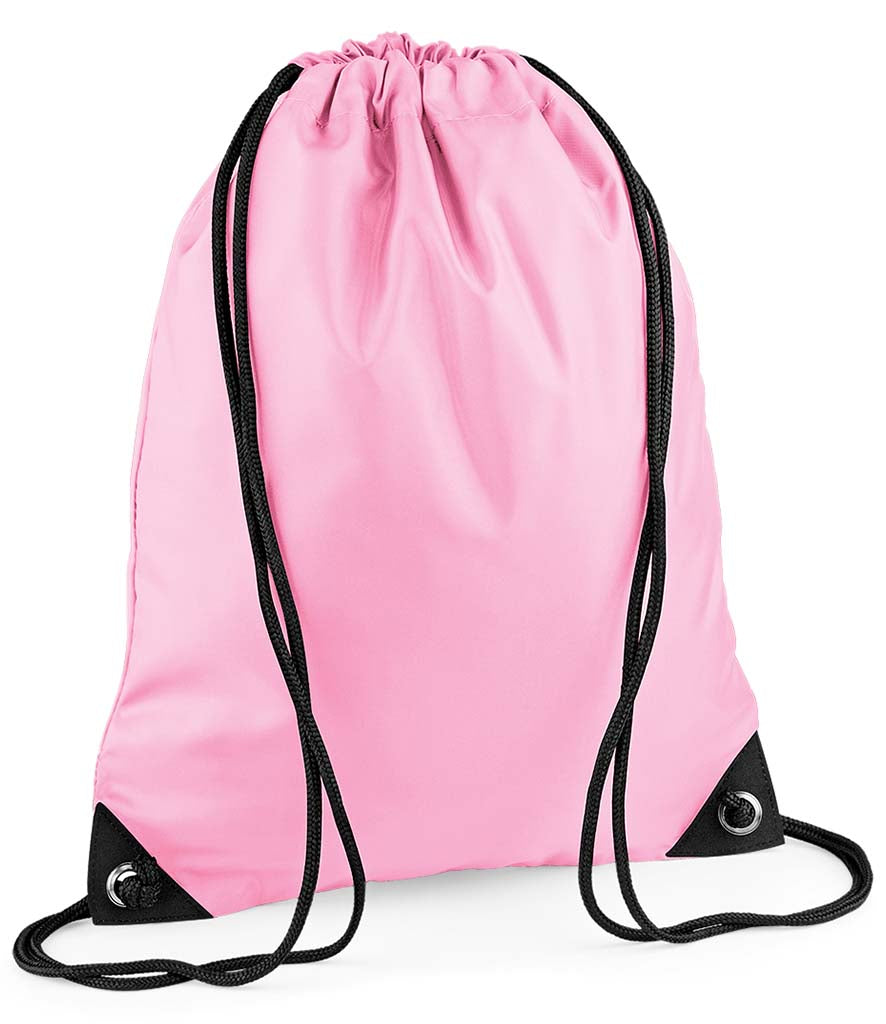 Ballerina Initials Personalised Drawstring Bag