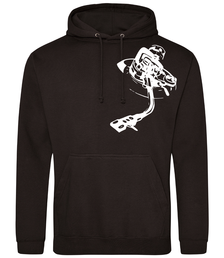 ‘DJ’ Custom Printed Adults Hoodie