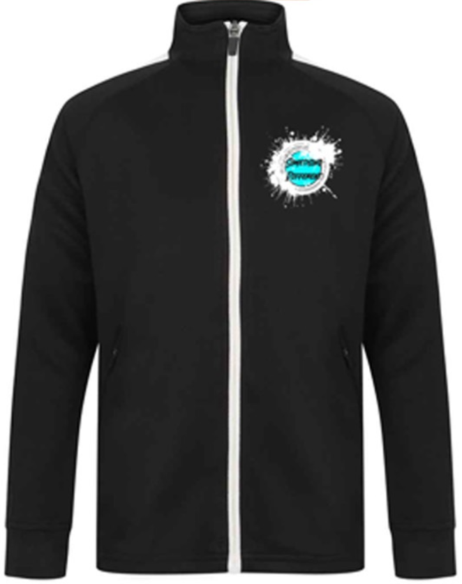 Full Zip Knitted Tracksuit Top - Adult