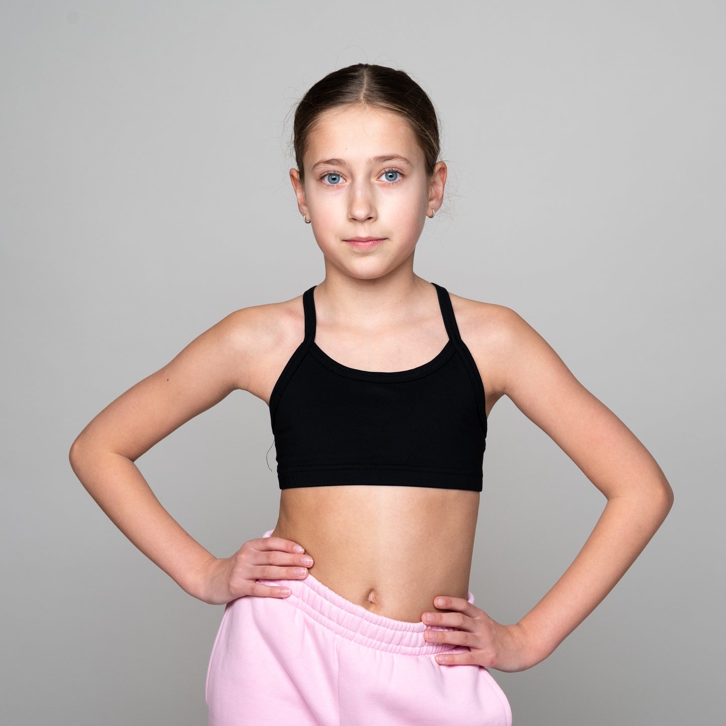Kids Racerback Cami Bra Top – Dance & Activewear Crop Top