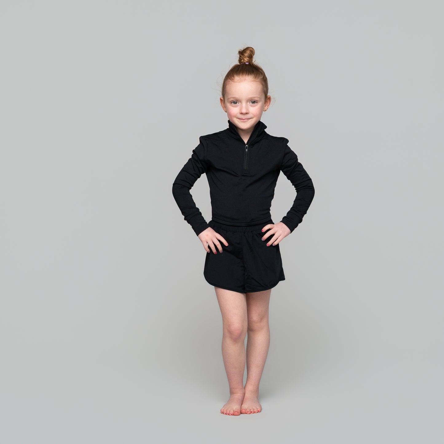 Kids 2-In-1 Layered Dance Shorts – Performance & Style Activewear