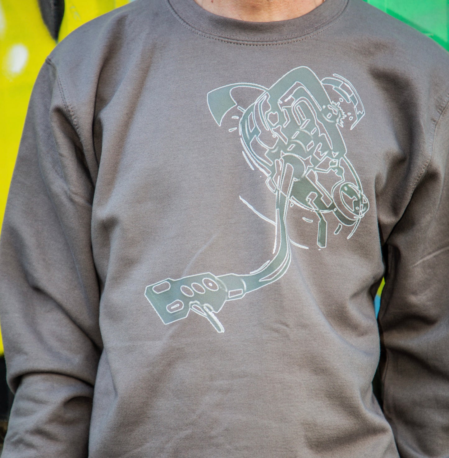 ‘DJ’ Adults Custom Printed Sweatshirt