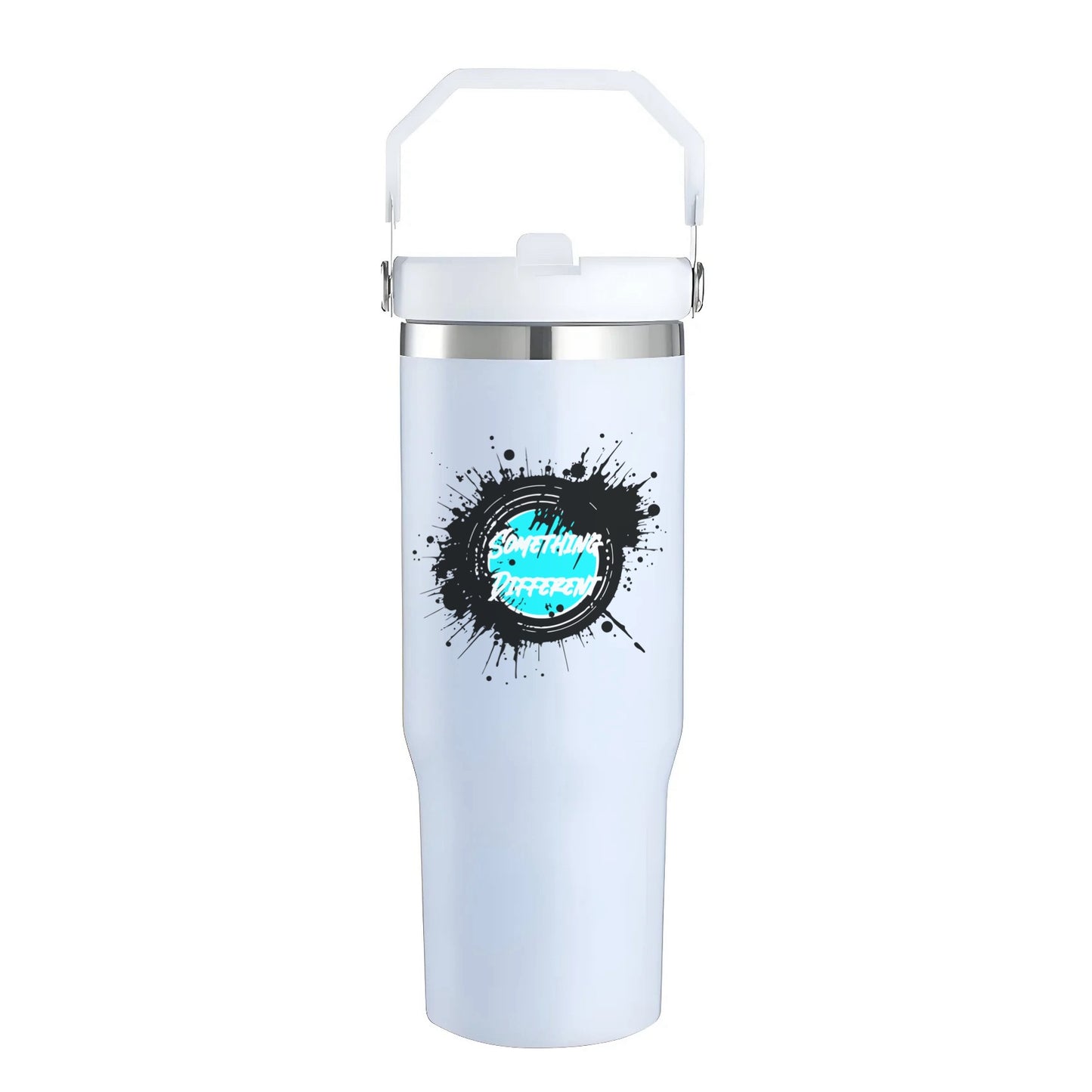 30oz Insulated Tumbler with Swing Handle