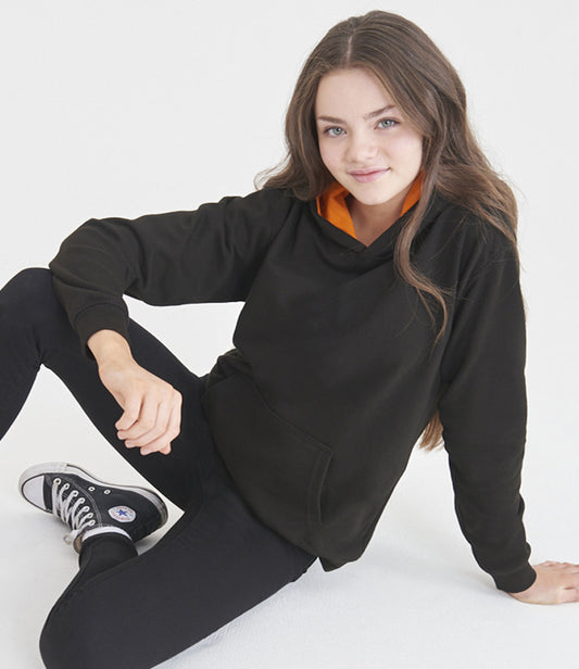 Varsity Contrast Hoody Kids