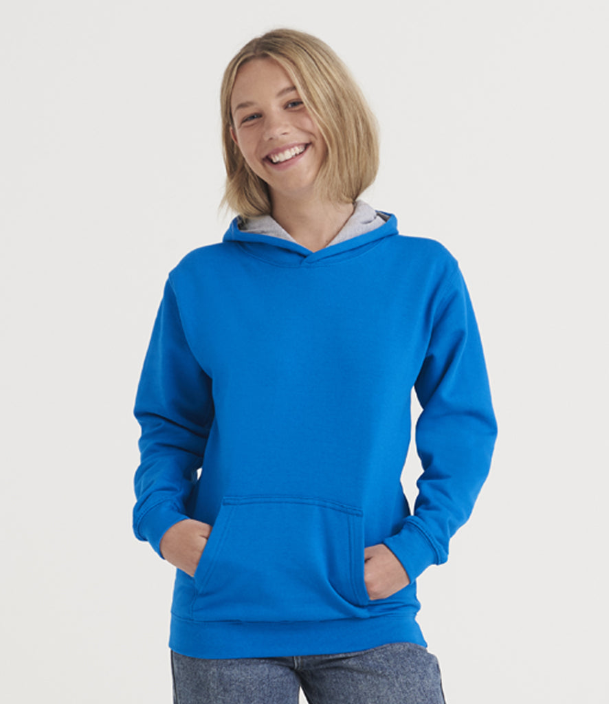 Varsity Contrast Hoody Kids