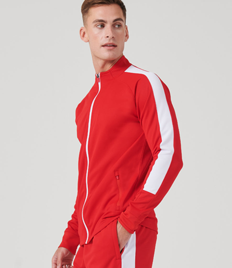 Full Zip Knitted Tracksuit Top - Adult