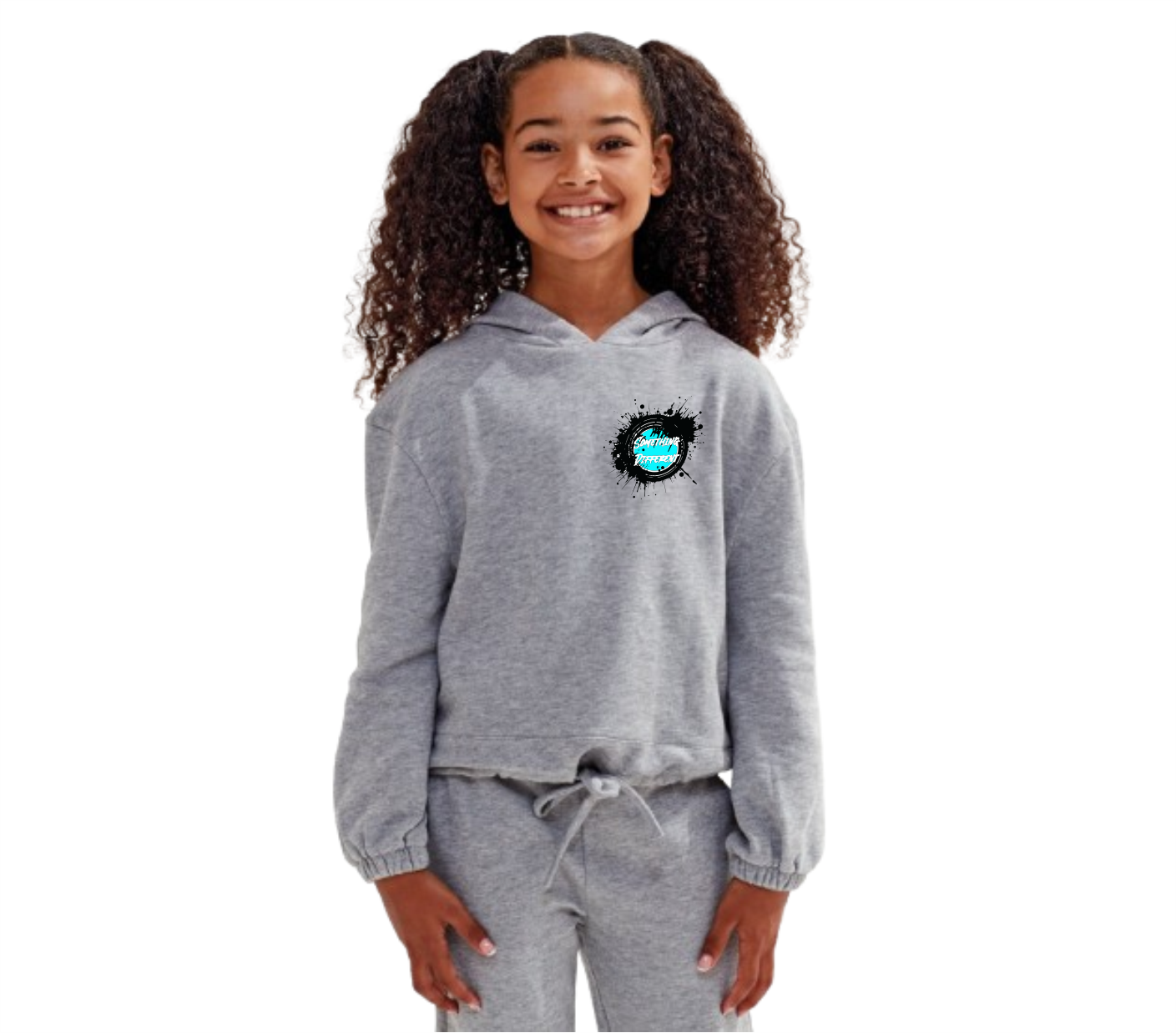 Kids TriDri® Recycled Cropped Oversize Hoodie
