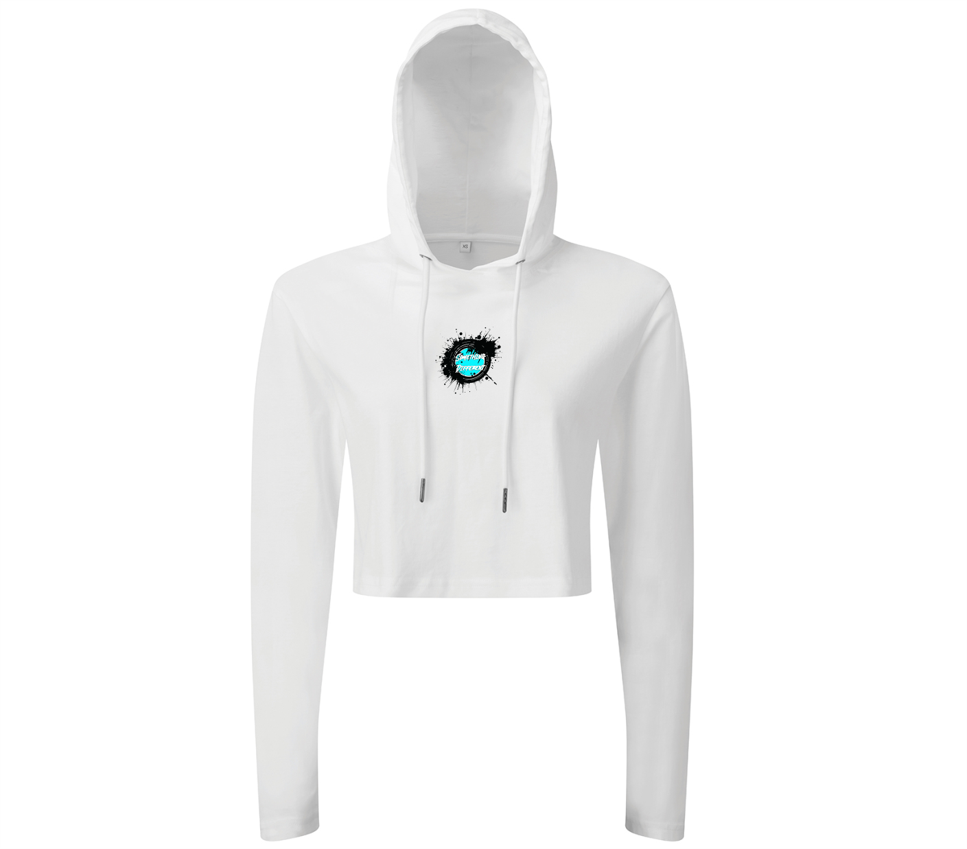 Women's TriDri® Cropped Hooded Long Sleeve T-Shirt
