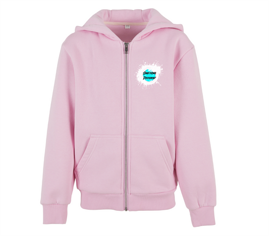 Kids Fluffy Zip Hoodie – Soft & Warm Casual Wear