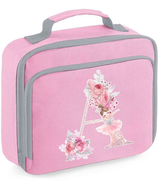 Ballerina Initials Lunch Bag