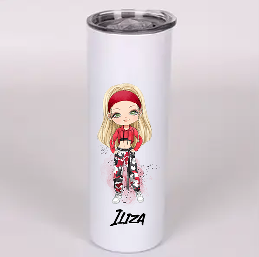'Shay’ Personalised 20oz Insulated Tumbler