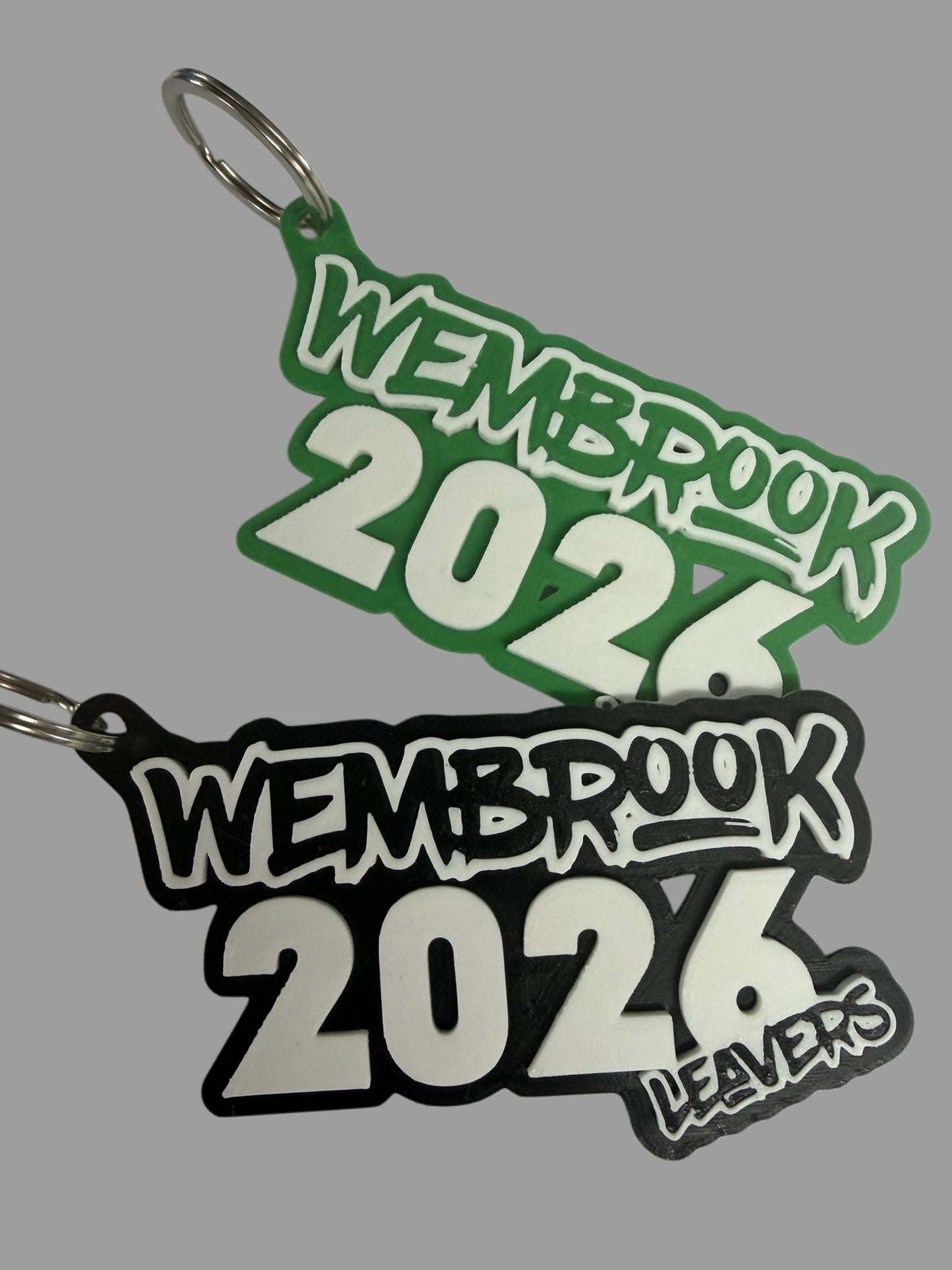 Year 6 School Leavers Keyring 2026 | Personalised KS2 Leavers Gift | Custom Colour 3D Printed Keychain