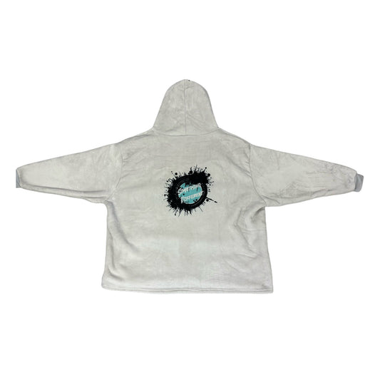 Custom Sherpa Fleece Lined Oversized Hoodie Blanket