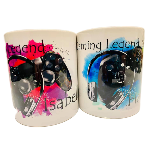 'Gaming Legend' Personalised 11oz Mug